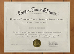 CFP Certificate