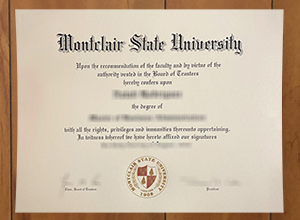 Montclair State University degree