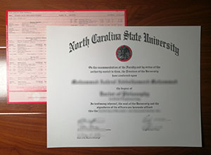 NC State University degree and transcript