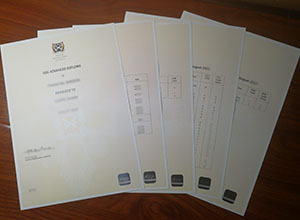 SQA advanced diploma and transcript record