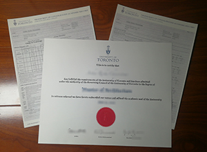 University of Toronto degree and transcript