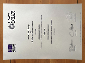 Lloyd's Maritime Academy diploma