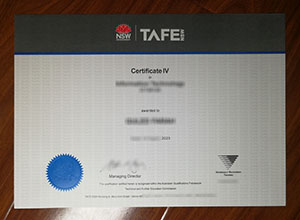 TAFE NSW certificate