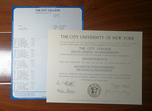 CUNY City College degree and transcript
