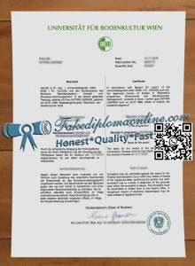Universität für Bodenkultur Wien diploma