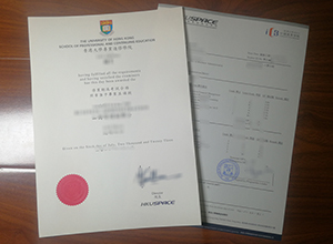 HKU SPACE diploma and transcript