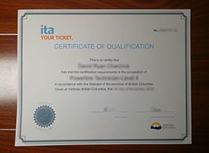 ITA Skilled Trades certificate