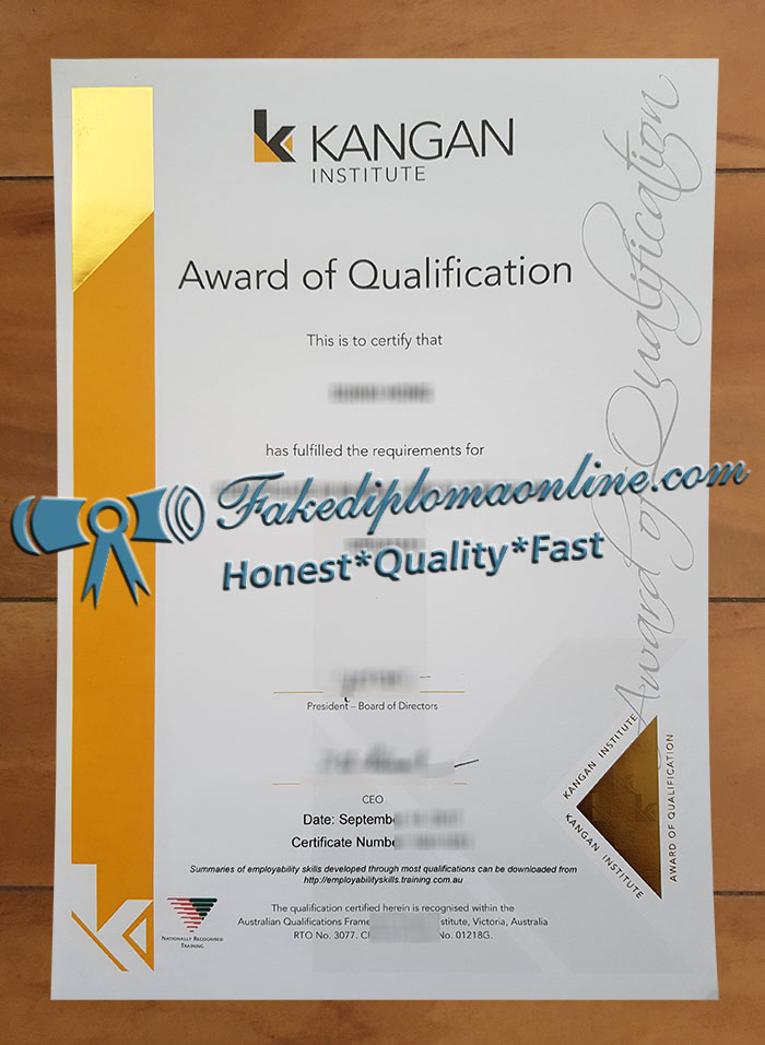 Kangan Institute diploma