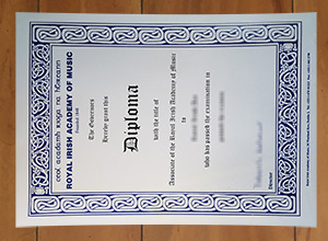 Royal Irish Academy of Music certificate