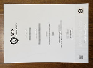 BPP University diploma