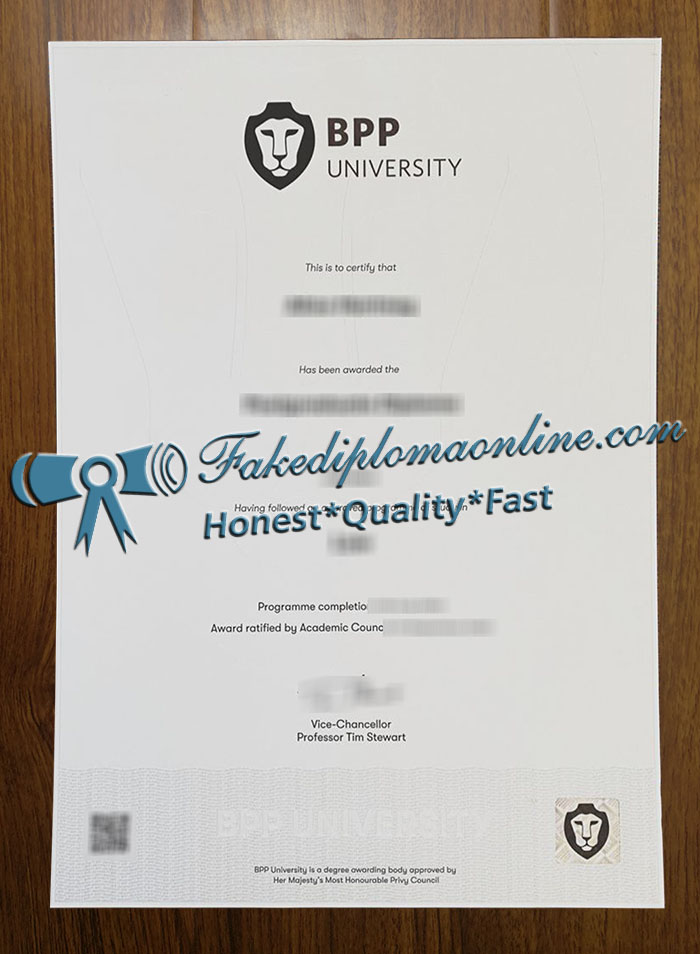 BPP University degree