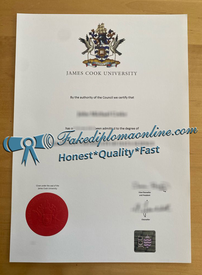 James Cook University degree