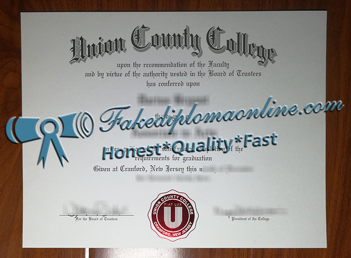 Union County College degree