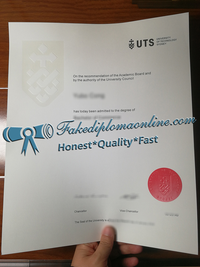 University of Technology Sydney diploma