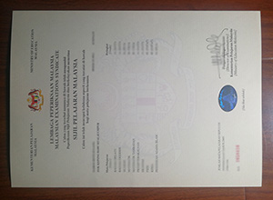 SPM Certificate