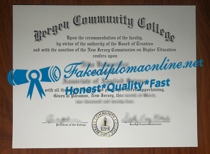 Bergen Community College degree