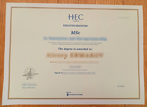 HEC Paris diploma