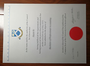 Monash University diploma