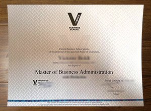 Vlerick Business School diploma
