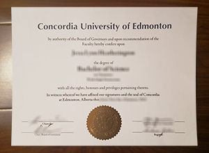 Concordia University of Edmonton diploma