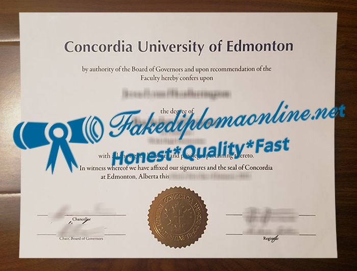 Concordia University of Edmonton degree