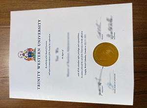 Trinity Western University diploma