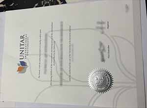 UNITAR International University diploma