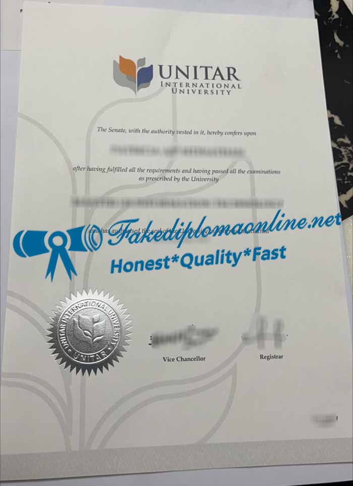 UNITAR International University degree