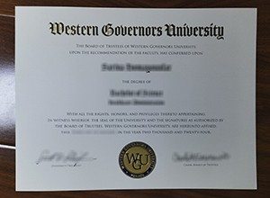 How to buy a fake Western Governors University degree in 2024