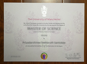 University of Manchester diploma