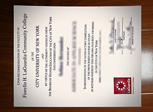 LaGuardia Community College diploma
