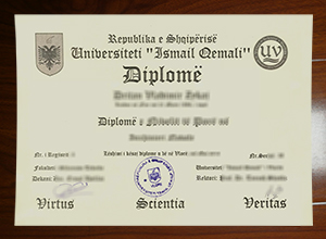 Universiteti i Vlorës "Ismail Qemali" degree