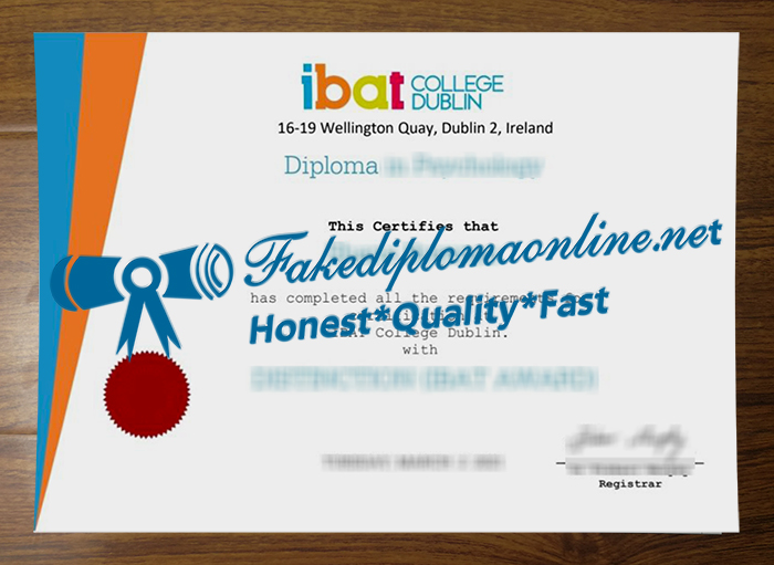 IBAT College Dublin diploma