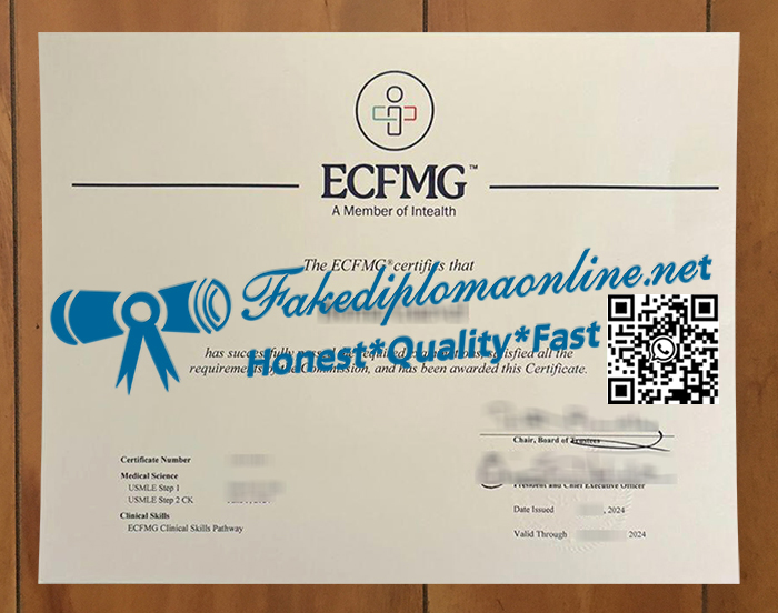 ECFMG-certificate