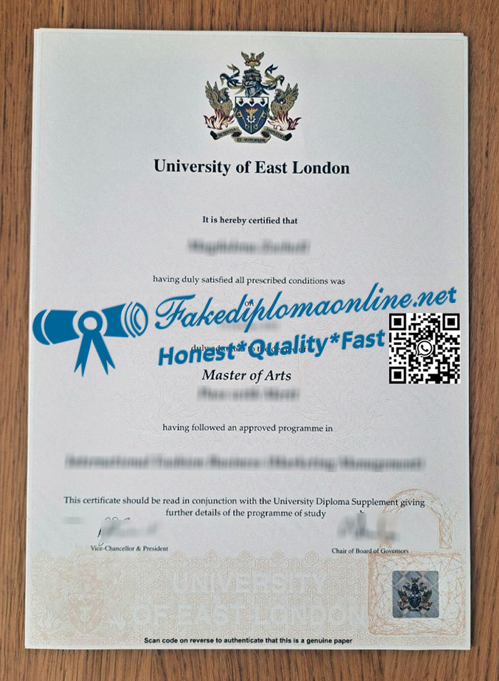 University-of-East-London-diploma