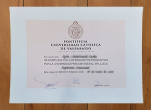Pontificia Universidad Católica de Valparaíso degree