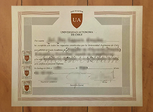 Universidad Autónoma de Chile degree