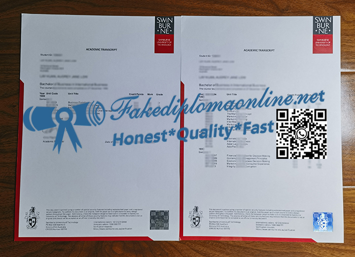 Swinburne-University-of-Technology-transcript