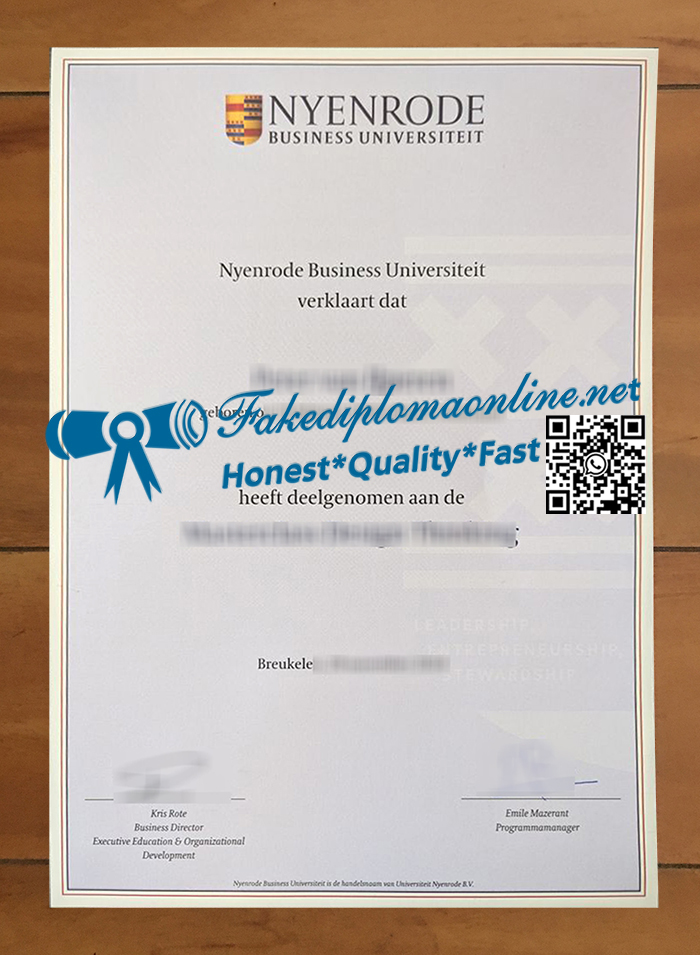 Nyenrode-Business-University-degree