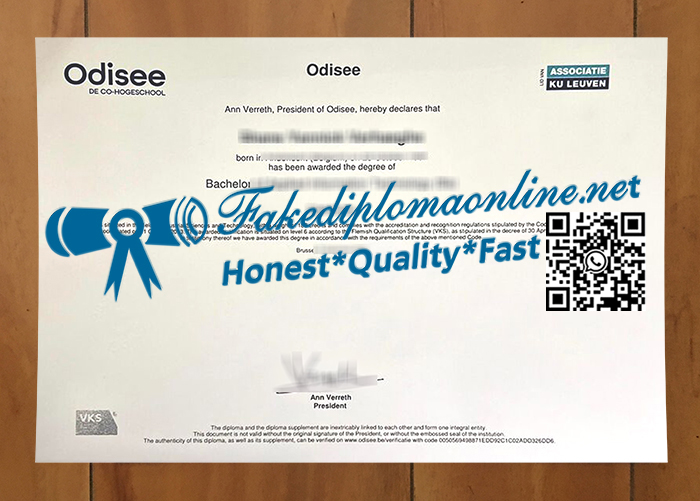 Odisee-hogeschool-diploma