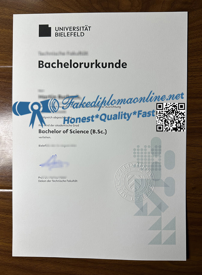 Universitat-Bielefeld-diploma