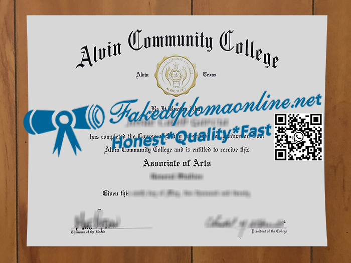 Alvin Community College degree