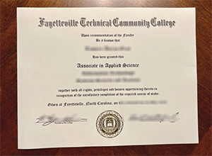 Fayetteville Technical Community College diploma
