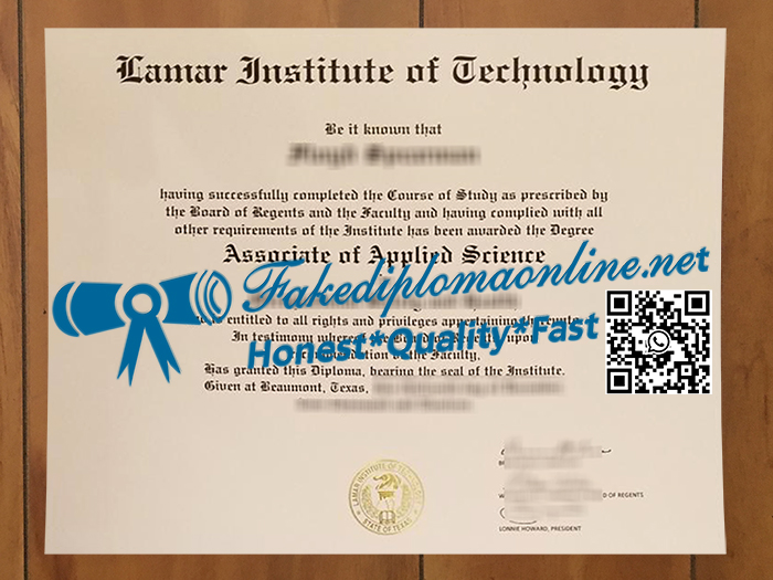 Lamar Institute of Technology degree