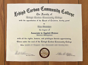 Lehigh Carbon Community College diploma
