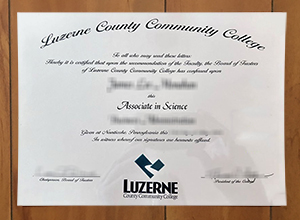 Luzerne County Community College diploma