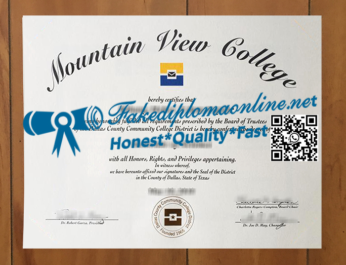 Mountain View College degree