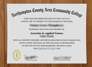 Northampton Community College diploma