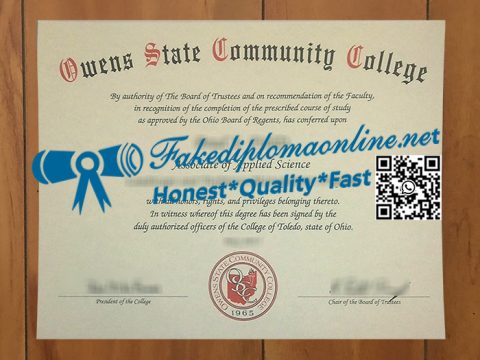 What's the rate to get a Owens Community College degree online?