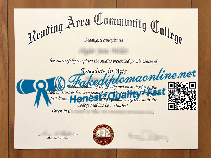 Reading Area Community College degree